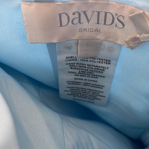 David’s Bridal Strapless Dress - Picture 9 of 9